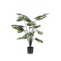 Emerald Kunstplant gatenplant in pot 98 cm