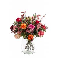 Emerald Kunstboeket Flame Roses