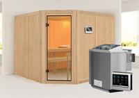 Karibu | Ystad Sauna | Biokachel 9 kW Externe Bediening