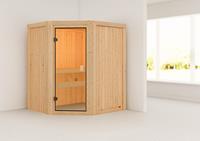 Karibu Sauna FAURIN 1,7 x 1,51 m  ohne Ofen 6190