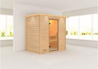 Karibu houtfeeling sauna binnenhut sonja