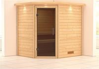 Karibu houtfeeling sauna binnen cabine mia