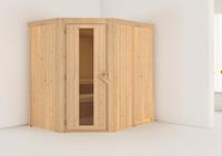 Karibu | Saja Sauna | Bronzeglas Deur | Energiesparende Deur