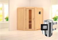 Karibu | Tonja Sauna | Energiesparende Deur | Kachel 3,6 kW Externe Bediening