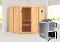 Karibu &VerticalLine; Kotka Sauna &VerticalLine; Kachel 9 kW Externe Bediening