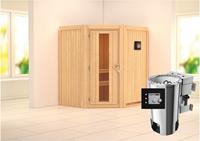 Karibu &VerticalLine; Tonja Sauna &VerticalLine; Energiesparende Deur &VerticalLine; Biokachel 3,6 kW Externe Bediening
