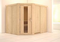 Karibu &VerticalLine; Malin Sauna &VerticalLine; Energiesparende Deur