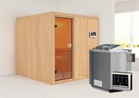 Karibu &VerticalLine; Oulu Sauna &VerticalLine; Biokachel 9 kW Externe Bediening