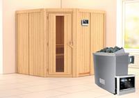 Karibu &VerticalLine; Jarin Sauna &VerticalLine; Energiesparende Deur &VerticalLine; Kachel 9 kW Externe Bediening