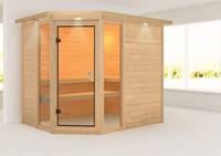 Karibu &VerticalLine; Sinai 3 Sauna met Dakkraag