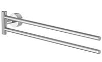 lenz Pisa Handtuchhalter, 2-teilig, chrom