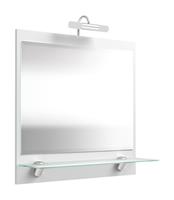 LED Spiegel Salona, B 70 cm, weiß