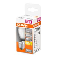 OSRAM Classic P LED lamp E27 4W 2.700K mat