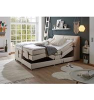 Neckermann Boxspringbett »Concord«, inkl. Motor, Stauraum im Kopfteil und Topper