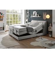 Neckermann Boxspringbett »Concord«, inkl. Motor, Stauraum im Kopfteil und Topper