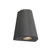 Qazqa Moderne wandlamp donker grijs IP44 - Dreamy