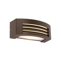 Qazqa Moderne Wandlamp Roestbruin Ip44 - Hurricane 1