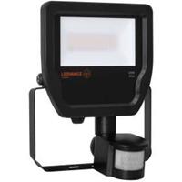 buitenlampenshop.nl Osram LED straler 20W 2000 lumen 3000K IP65 IK07 zwart sensor 100°
