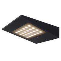 LED buitenwandsolarlamp CMD 9019 met sensor