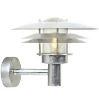 Wandlamp voordeurverlichting gegalvaniseerd 'Amalienborg' Nordlux E27 fitting 325mm