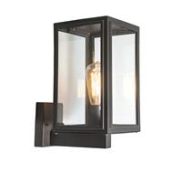 Qazqa Industriële buitenwandlamp grijs IP44 - Sutton Up