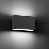 farobarcelona LED Außenwandleuchte TANE 6W 3000K IP44 Dunkelgrau - FARO BARCELONA
