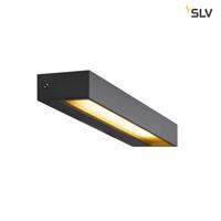 slv Pema LED Aussen-Wandaufbauleuchte IP54 Anthrazit - 