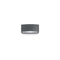 Ideallux Ideal Lux buitenwandlamp Andromeda antraciet aluminium 22 cm
