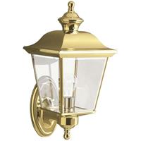 KICHLER Buitenwandlamp Bay Shore, fitting boven. goud