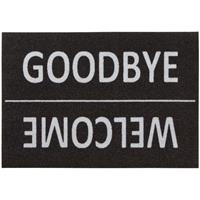 weitere Fußmatte Diavolo Welcome/Goodbye black, 39 x 58 cm - 