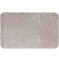 misento Fußmatte Schmutzfangmatte 60x100 cm Hellbeige waschbar - 