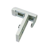 gardinia Klemmträger Universal weiß, 2 Stück - 