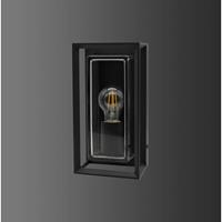 lcd Wandanbauleuchte 20W graphit Gl_klar E27 IP65 HV k.Betriebsger 131x256x118mm