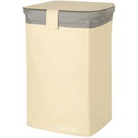 spirella Wäschekorb Wäschesammler Wäschesack 'Classic L' mit herausnehmbarem Wäschesack - 50 Liter - Weiß