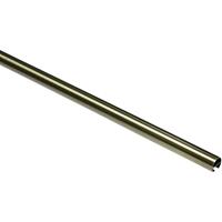 sunpro24 Gardinenstange mit Innenlauf I Ø 16 mm messing-antik 120 - 