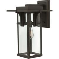 HINKLEY Buitenwandlamp Manhattan L, brons