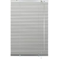 sunpro24 Aluminium-Jalousie 25 mm silber 80 x 240 - 