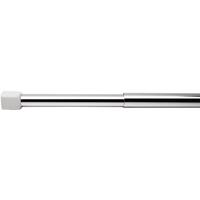 ridder Federstange, Duschvorhangstange teleskopierbar Graz Ø 19 mm chrom 110-185 cm - 