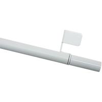 gardinia Klemmstange Press & Go Filigrano Zylinder, weiss, 30 - 50 cm - 