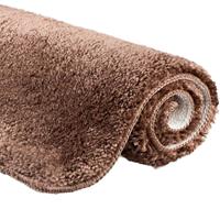 etéreahimmlischequalität Etérea Himmlische Qualität - etérea Badteppich Badematte Jana 60 cm Braun