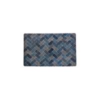 acerto Fußmatte 45x70 cm - waschbare und rutschhemmende Tritt-Matte BELIZE6 WC-Vorleger - 