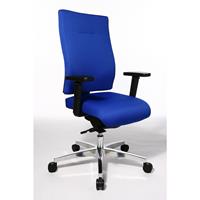 Topstar Kantoordraaistoel PROFI STAR 15, ergonomische rugleuning, blauw