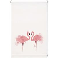 sunpro24 EASYFIX Rollo Digiprint Flamingo 60 x 150