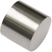 gardinia Endkappe zu Stilprogramm Chicago, Ø 20 mm, edelstahloptik, 2-er Pack - 