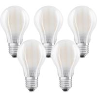 OSRAM LED-lamp Energielabel A++ (A++ - E) E27 Peer 7 W = 60 W Warmwit (Ø x l) 60 mm x 108 mm Filament / Retro-LED 5 stuk(s)