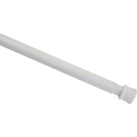 sunpro24 Gardinia Spannstange Ø 23/26 mm weiß 80 - 130 cm - 