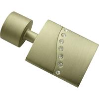 gardinia Endknopf Kira Flat champagner, Ø 19 mm - 
