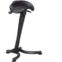 meychair Stahulp, ergonomische zadelzitting, gasveer-hoogteverstelling
