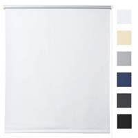 woltu Thermorollo Klemmfix ohne Bohren Weiß weiß 60X160cm(BxH） - 