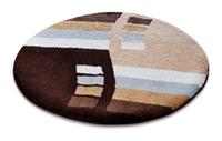 FLOORDIREKT Badematten Spektral - Felix, rund 95 cm